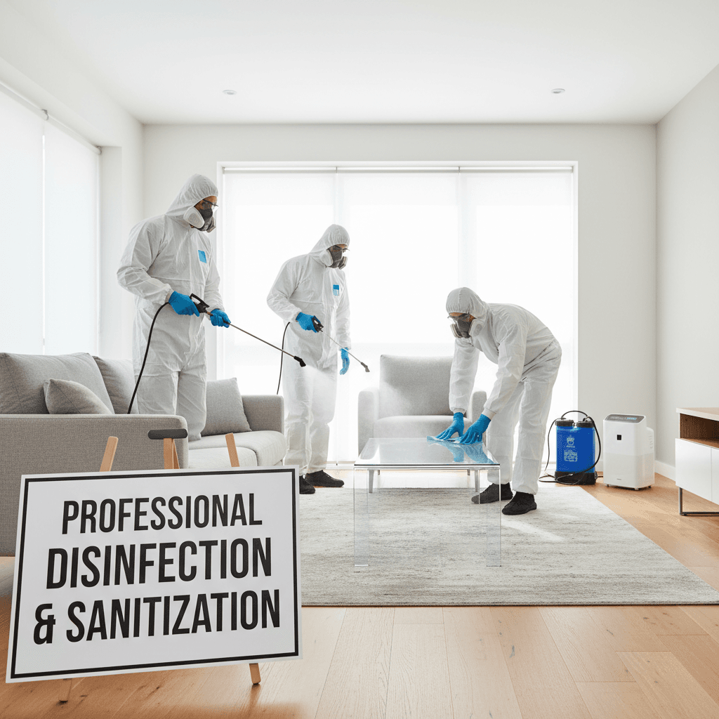 Sanitização do ambiente